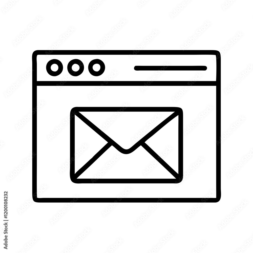 email internet icon, email internet line art - simple line art of email internet, perfect for email internet logos and icons and themed design email internet icon, email internet line art - simple line art of email internet, perfect for email internet logos and icons and themed design