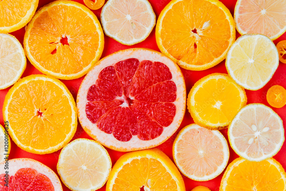 Top view fresh sliced orange on dark background ripe mellow fruit juice color citrus tree citrus, Whole and sliced ripe oranges placed on marble background, half orange fruit. Top view fresh sliced orange on dark background ripe mellow fruit juice color citrus tree citrus, Whole and sliced ripe oranges placed on marble background, half orange fruit.