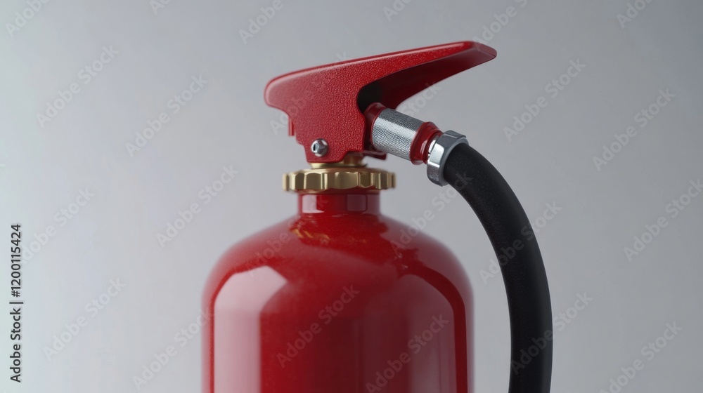 Red Fire Extinguisher Safety Equipment Red Fire Extinguisher Safety Equipment