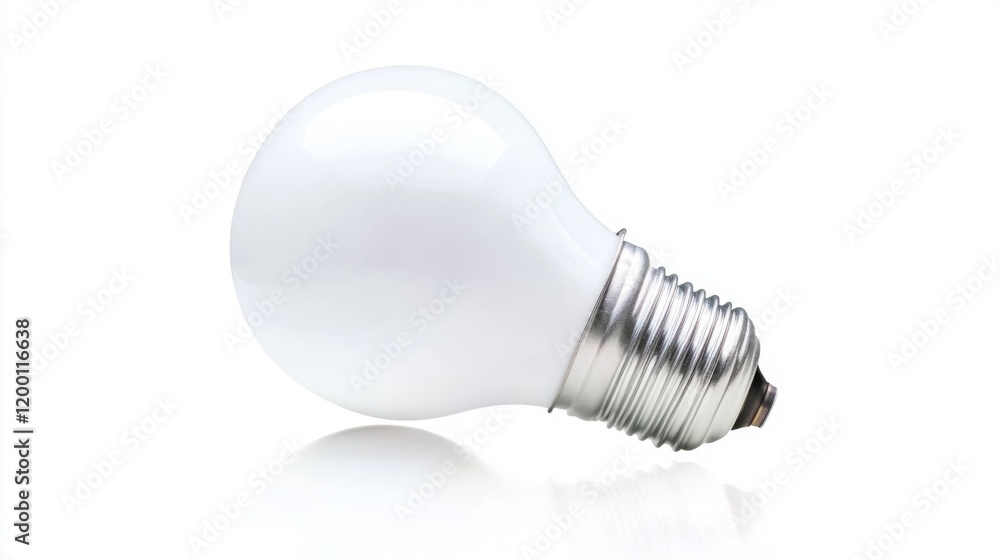 Brilliant Illumination: Close-up of a Classic Light Bulb Brilliant Illumination: Close-up of a Classic Light Bulb