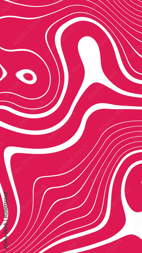 Obraz premium Curved Seamless Abstract Background