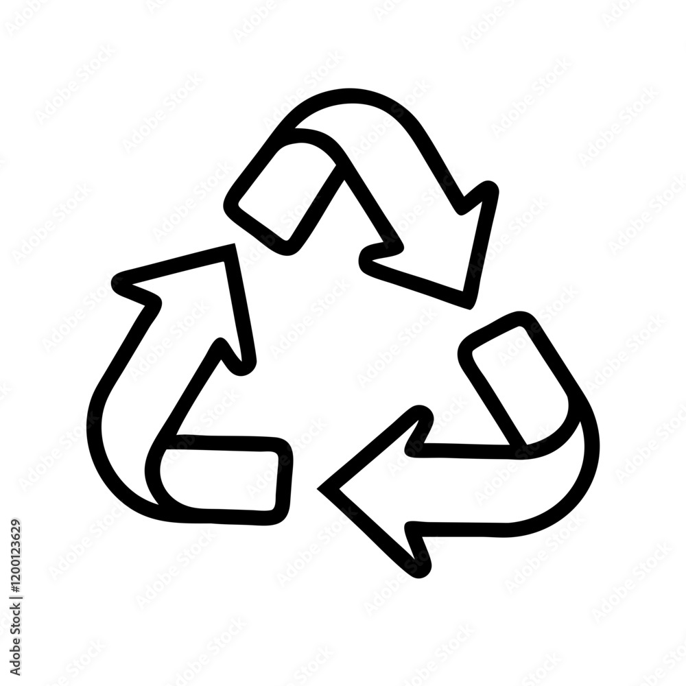 green recycle icon, green recycle line art - simple line art of green recycle, perfect for green recycle logos and icons and themed design green recycle icon, green recycle line art - simple line art of green recycle, perfect for green recycle logos and icons and themed design