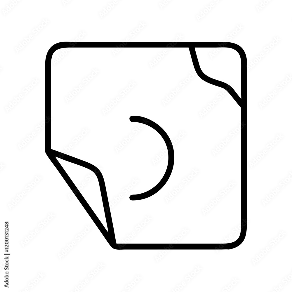 hole in paper icon, hole in paper line art - simple line art of hole in paper, perfect for hole in paper logos and icons and themed design hole in paper icon, hole in paper line art - simple line art of hole in paper, perfect for hole in paper logos and icons and themed design