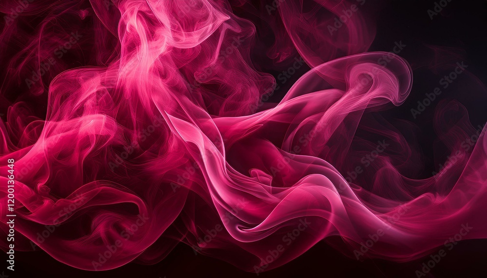 Fototapeta premium abstract crimson smoke flames texture generative ai