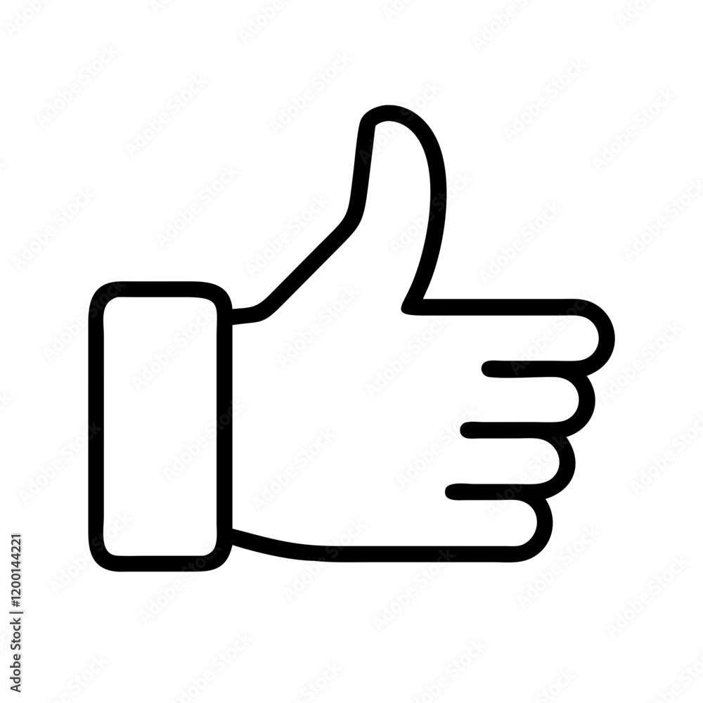 like hand icon, like hand line art - simple line art of like hand, perfect for like hand logos and icons and themed design like hand icon, like hand line art - simple line art of like hand, perfect for like hand logos and icons and themed design