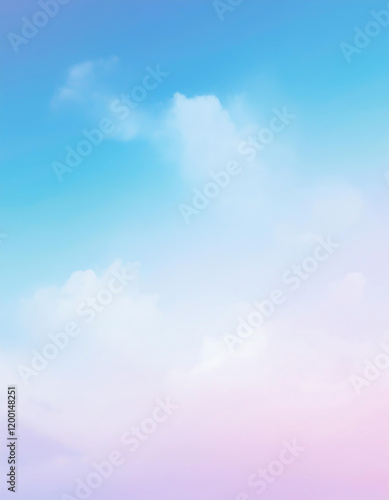 Fototapeta Naklejka Na Ścianę i Meble -  blue sky with clouds wallpaper