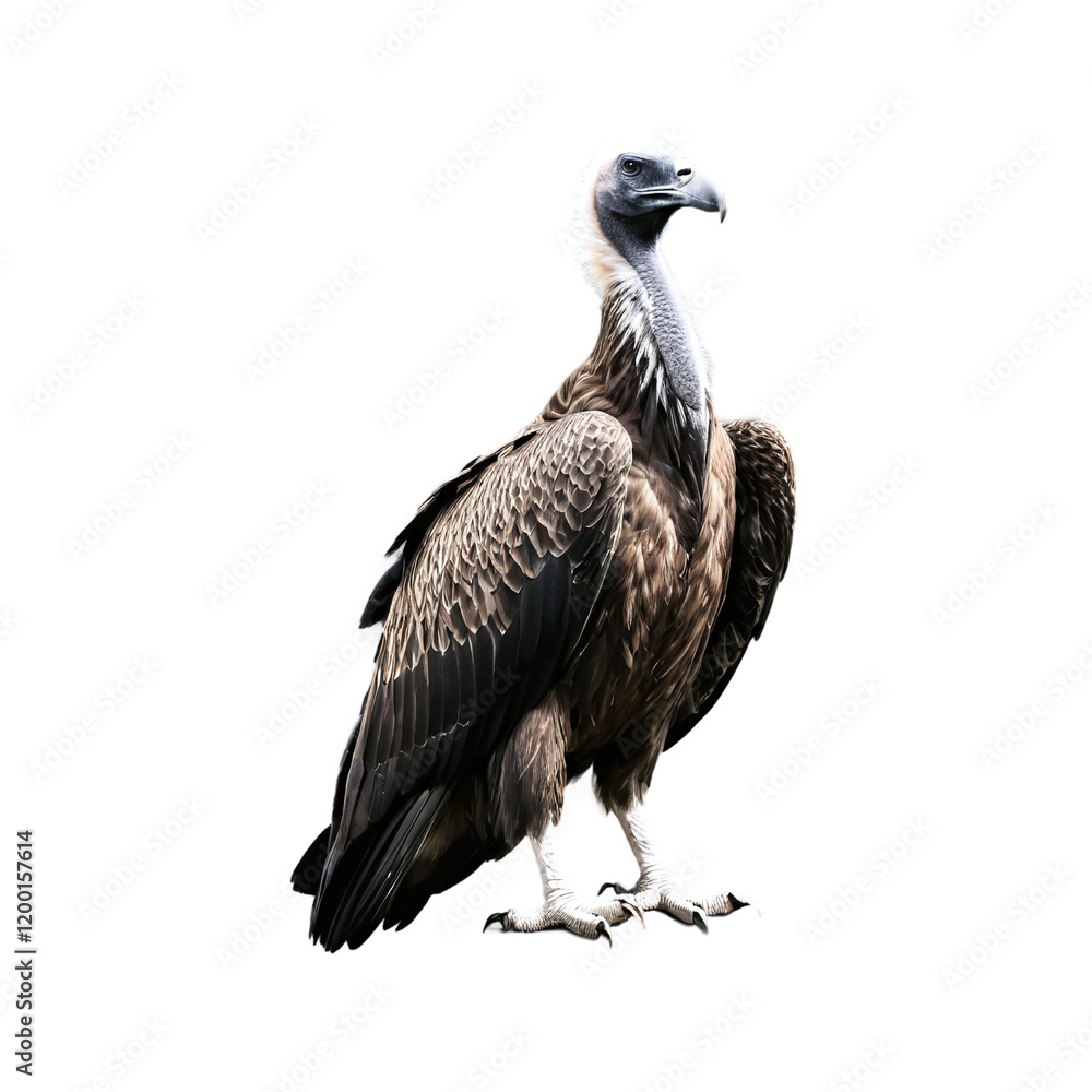Vulture isolated on transparent background Vulture isolated on transparent background