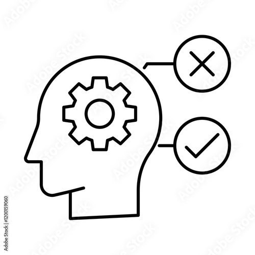 Wallpaper Mural Decision-Making – Gears Representing Analytical Choices in AI Torontodigital.ca