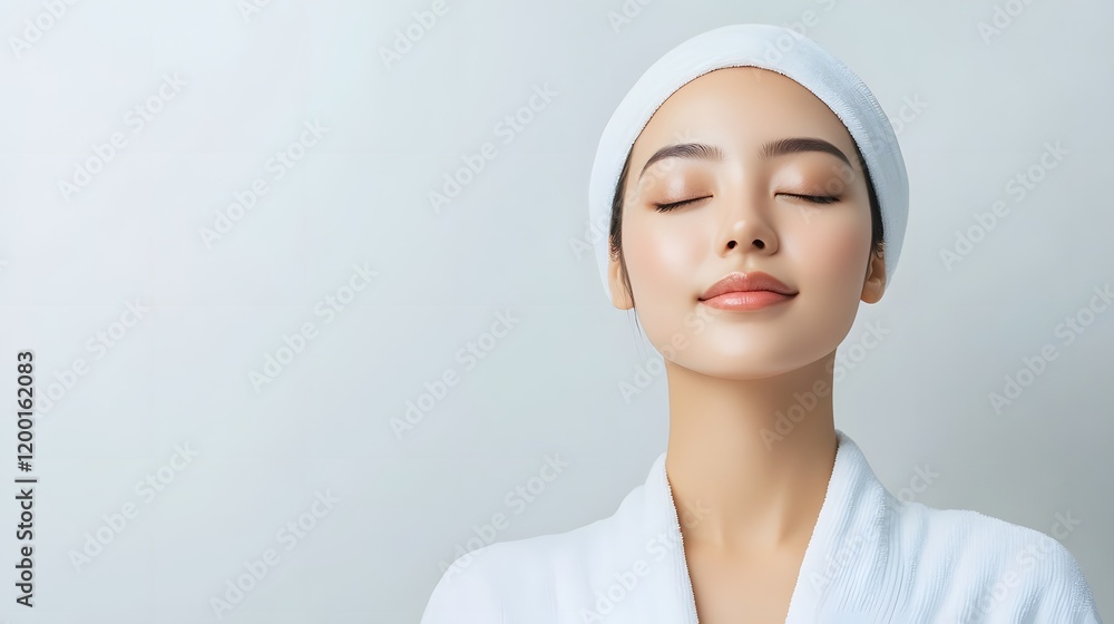 Beautiful Young Woman At A Spa Treatment Beautiful Young Woman At A Spa Treatment