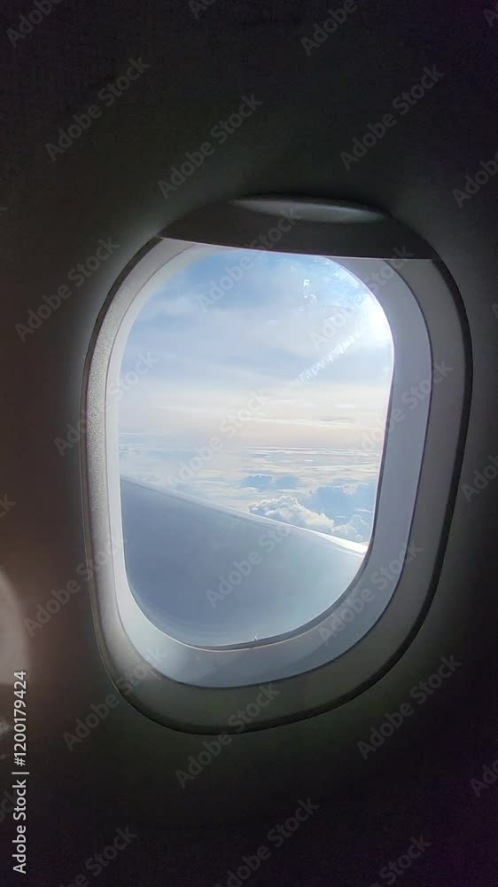 view from airplane window view from airplane window
