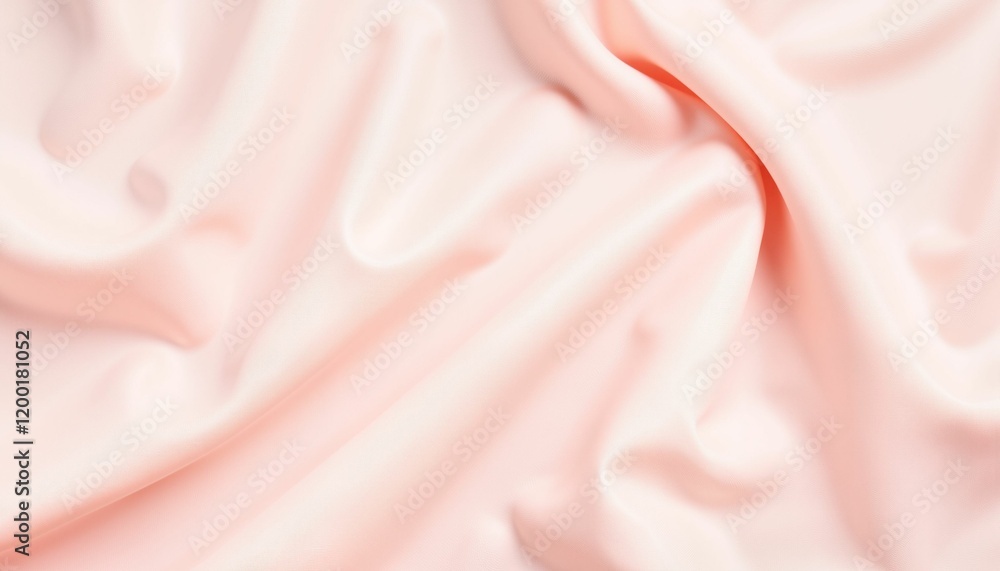 Obraz premium Soft fabric texture in bright studio, delicate elegance