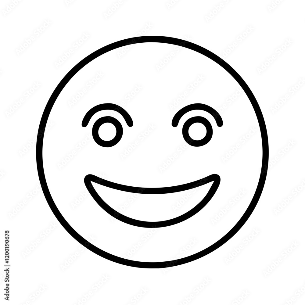 smiling ball icon, smiling ball line art - simple line art of smiling ball, perfect for smiling ball logos and icons and themed design smiling ball icon, smiling ball line art - simple line art of smiling ball, perfect for smiling ball logos and icons and themed design