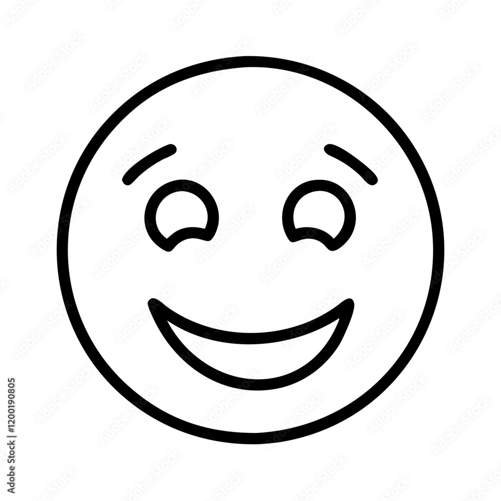 smiling ball icon, smiling ball line art - simple line art of smiling ball, perfect for smiling ball logos and icons and themed design smiling ball icon, smiling ball line art - simple line art of smiling ball, perfect for smiling ball logos and icons and themed design