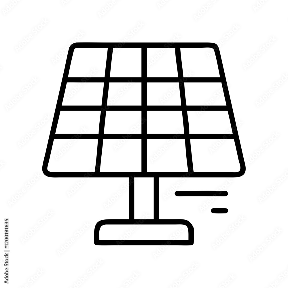 solar panel icon, solar panel line art - simple line art of solar panel, perfect for solar panel logos and icons and themed design solar panel icon, solar panel line art - simple line art of solar panel, perfect for solar panel logos and icons and themed design