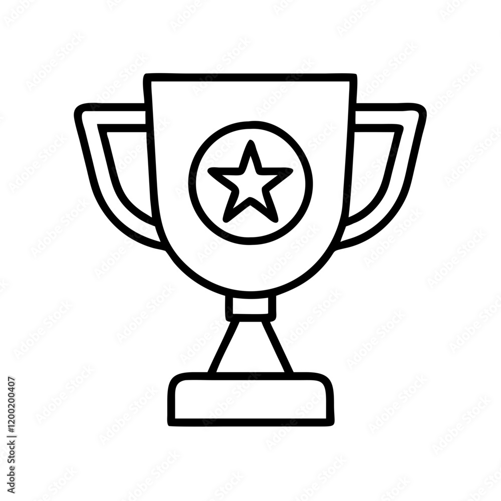 trophy icon, trophy line art - simple line art of trophy, perfect for trophy logos and icons and themed design trophy icon, trophy line art - simple line art of trophy, perfect for trophy logos and icons and themed design