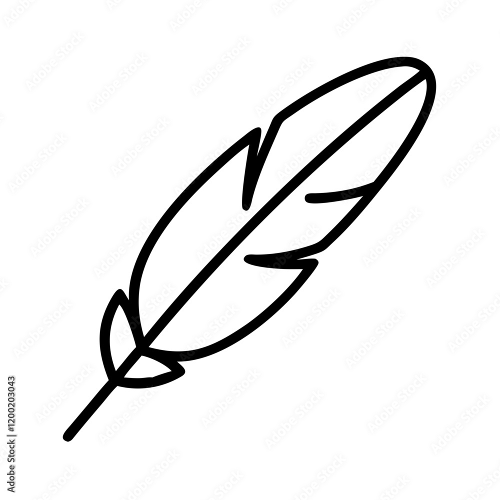 white birds feather icon, white birds feather line art - simple line art of white birds feather, perfect for white birds feather logos and icons and themed design white birds feather icon, white birds feather line art - simple line art of white birds feather, perfect for white birds feather logos and icons and themed design