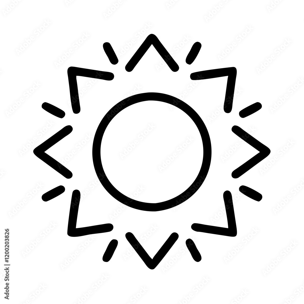 yellow sun icon, yellow sun line art - simple line art of yellow sun, perfect for yellow sun logos and icons and themed design yellow sun icon, yellow sun line art - simple line art of yellow sun, perfect for yellow sun logos and icons and themed design