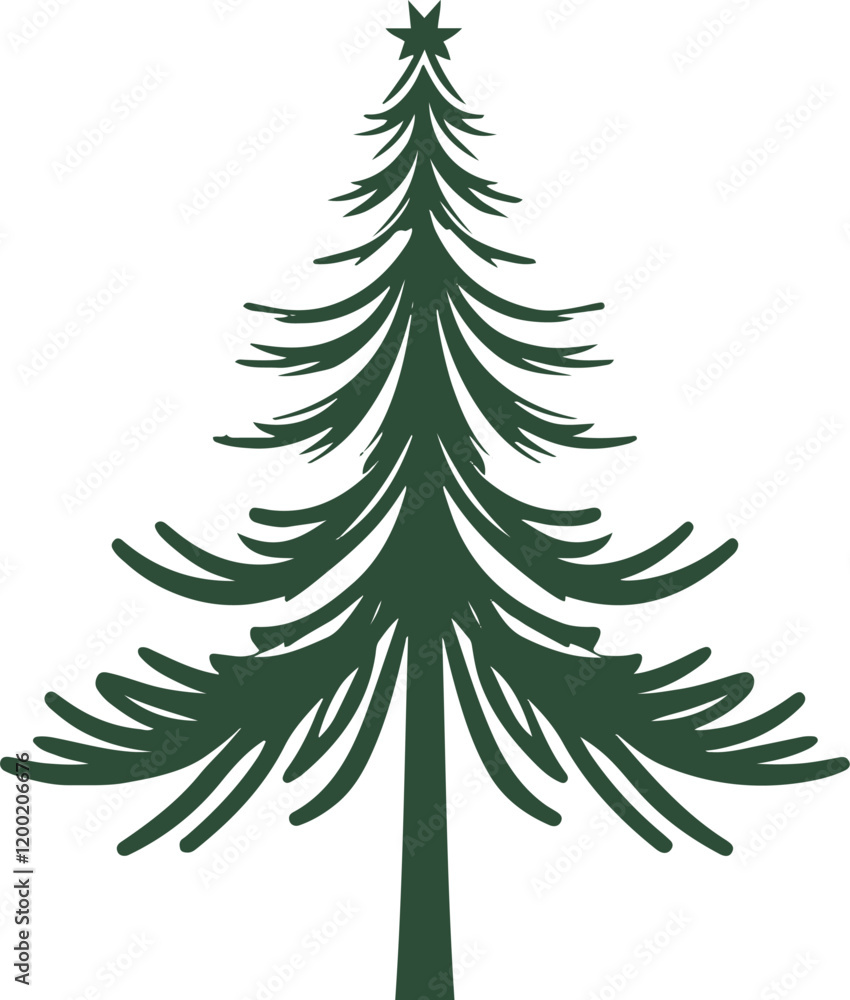 only line art in a bold line of a Christmas pine tree line art vector with no color background 23.eps only line art in a bold line of a Christmas pine tree line art vector with no color background 23.eps