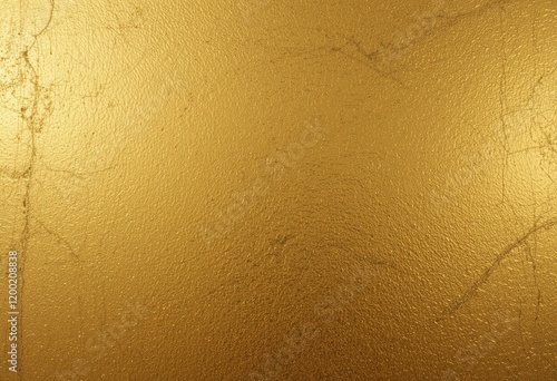 Goldene, glatte Oberfläche mit feinen Strukturlinien, die dezent und elegant wirken. Perfekt für Hintergründe und luxuriöse Designs. Generative KI. photo