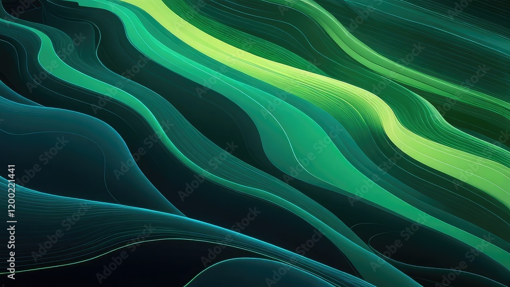 Obraz premium colorful water texture with illusion patterns