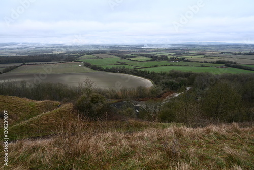 amazing English countryside view