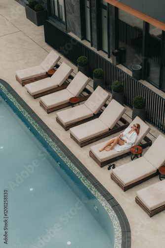 pool in hotel