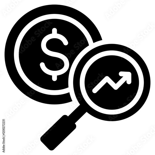 Forecasting Glyph Icon
