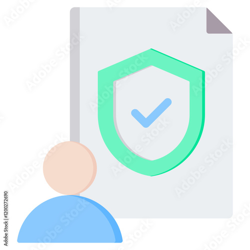 Policyholder Flat Icon