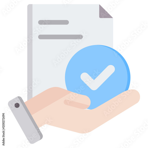 Claim Flat Icon