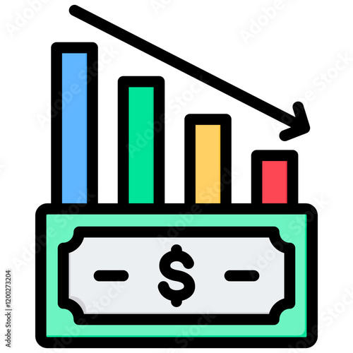 Solvency Outline Color Icon