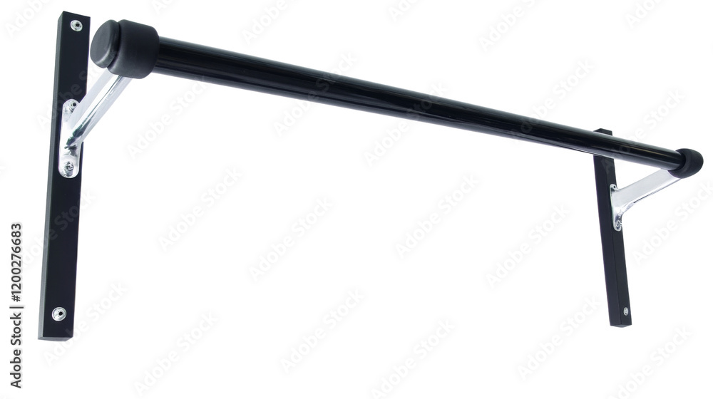 Naklejka premium Pull-up bar, isolated on transparent background