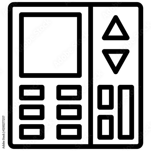 Calibrator Outline Icon