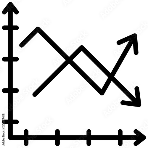 Variability Outline Icon