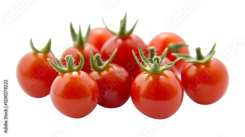 Wallpaper Mural Red cherry tomato, isolated on transparent background Torontodigital.ca