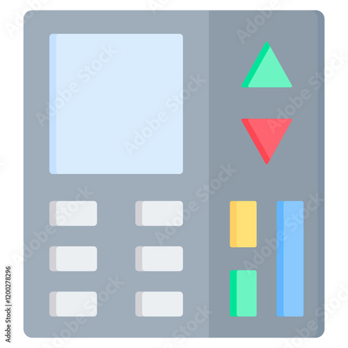Calibrator Flat Icon