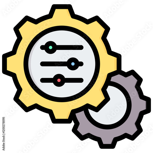 Adjustment Outline Color Icon