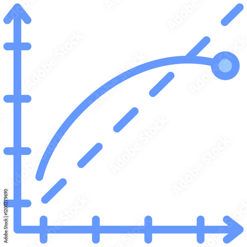 Linearity Error Blue Icon