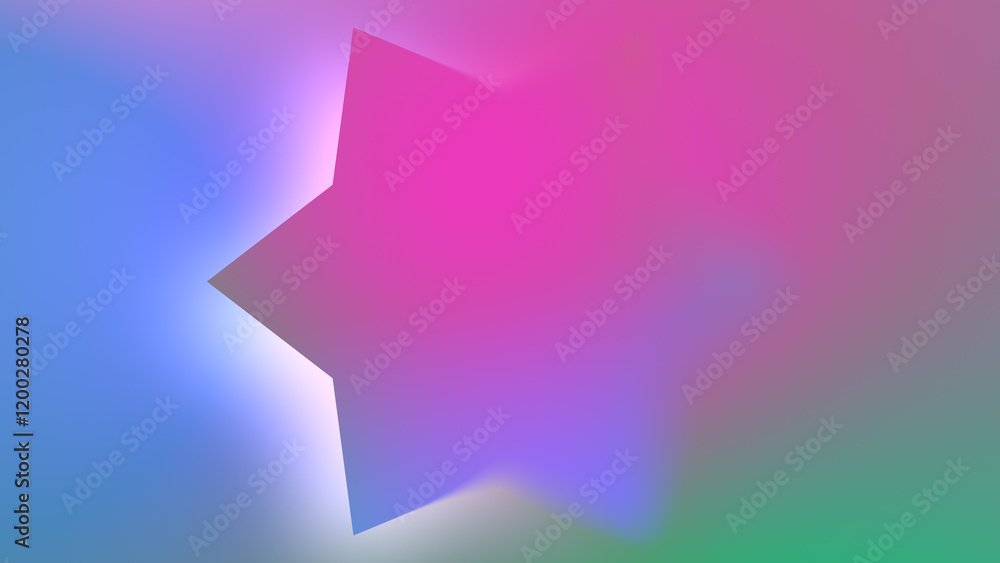 Abstract Background With Colorful Gradient Abstract Background With Colorful Gradient