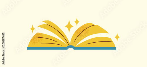 Bookshelves, books, stack of books set and reading illustration. Flat cartoon vector style. Book exchange crossing Bookstore, bookshop, library, book lover, bibliophile, education. Literature and read