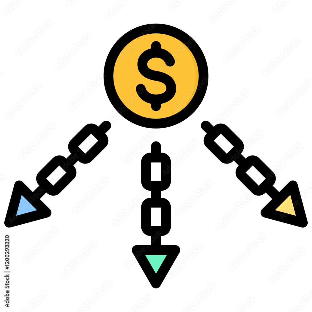 Liability Outline Color Icon