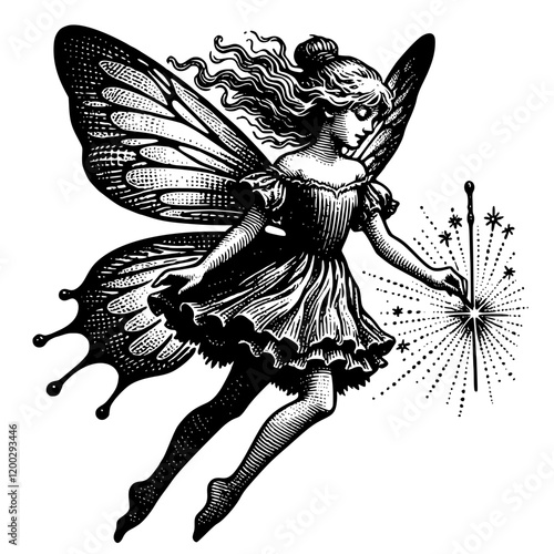 Magical Fairy Illustration