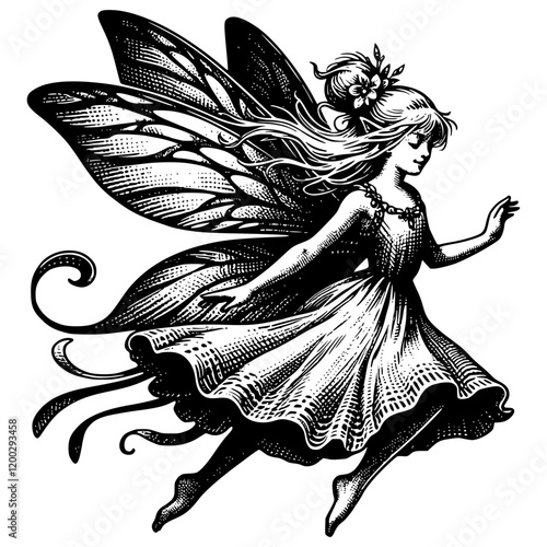 Magical Fairy Illustration
