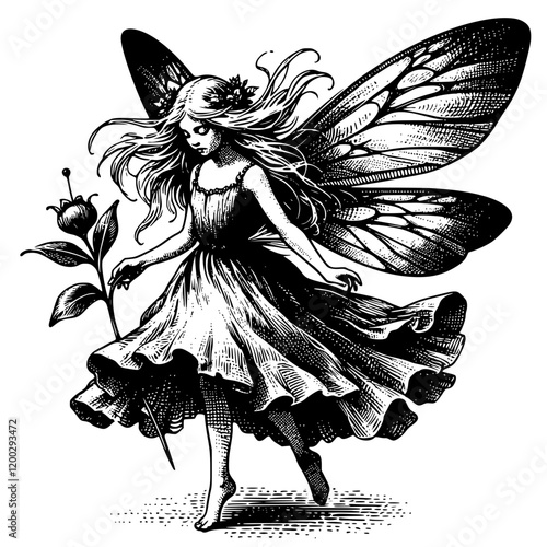 Magical Fairy Illustration
