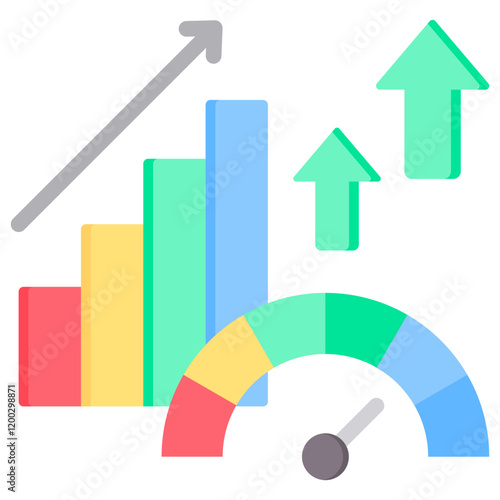 Acceleration Flat Icon