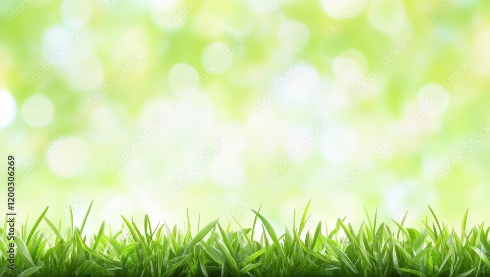 Outdoors, a green lawn with fresh grass serves as a nature-inspired spring background texture, featuring a blurred backdrop with additional space. The scene includes the landscaping of a parking Outdoors, a green lawn with fresh grass serves as a nature-inspired spring background texture, featuring a blurred backdrop with additional space. The scene includes the landscaping of a parking