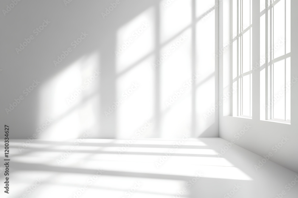 Fototapeta premium empty white room