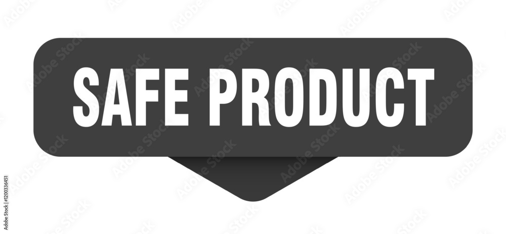 safe product sticker. safe product sign on transparent background safe product sticker. safe product sign on transparent background