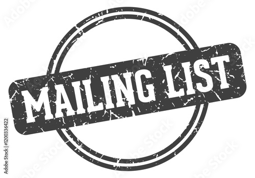 mailing list stamp