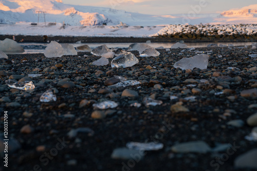 Diamond beach in Iceland