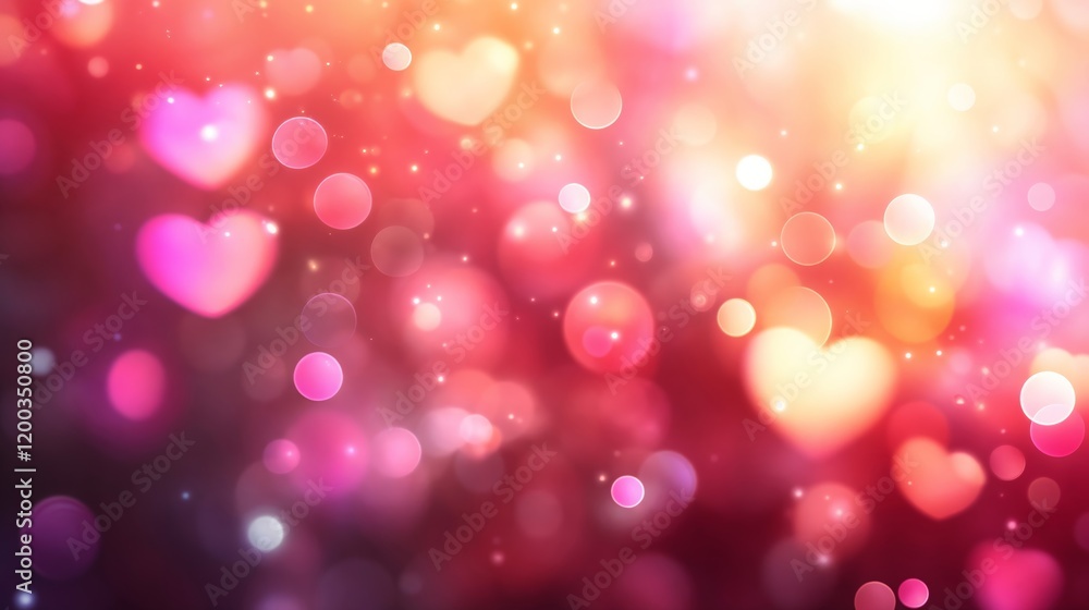 Romantic Valentine’s Day background with hearts and bokeh effect. Love and romance. Warmth. Celebration of connection.poster, event invitation, romantic marketing design. Romantic Valentine’s Day background with hearts and bokeh effect. Love and romance. Warmth. Celebration of connection.poster, event invitation, romantic marketing design.